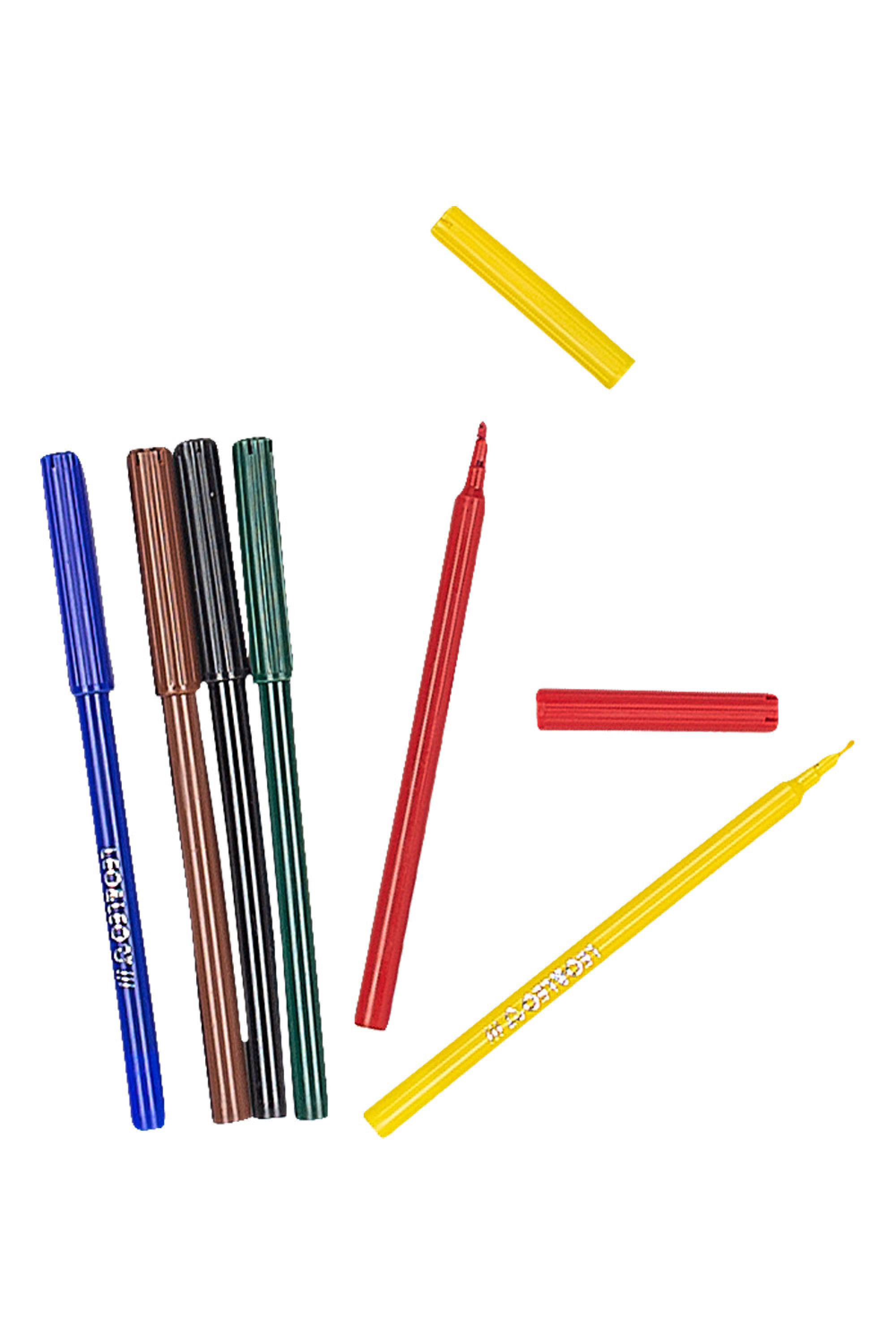 Camiseta Infantil Unissex com Kit de Canetinhas para Pintar (Branco) Quimby - Imagem 3